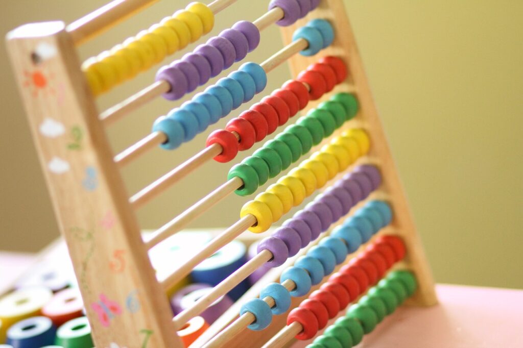 An abacus.